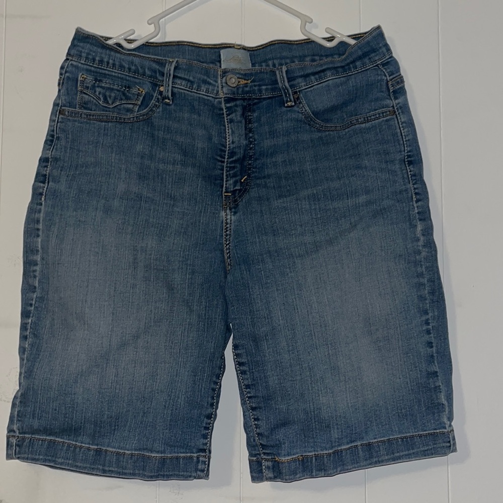 Knee Length Levi Shorts